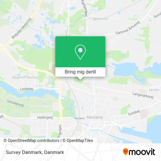 Survey Danmark kort