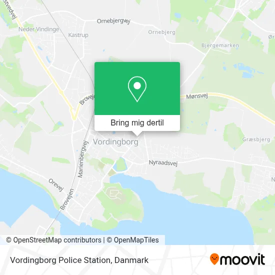 Vordingborg Police Station kort