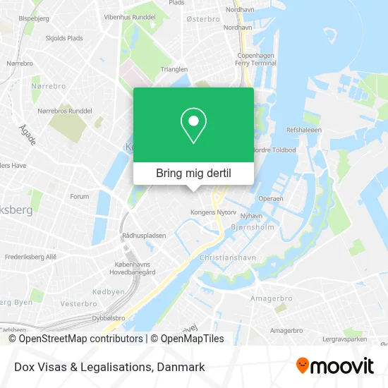 Dox Visas & Legalisations kort