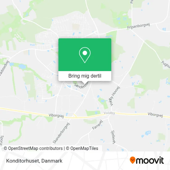 Konditorhuset kort