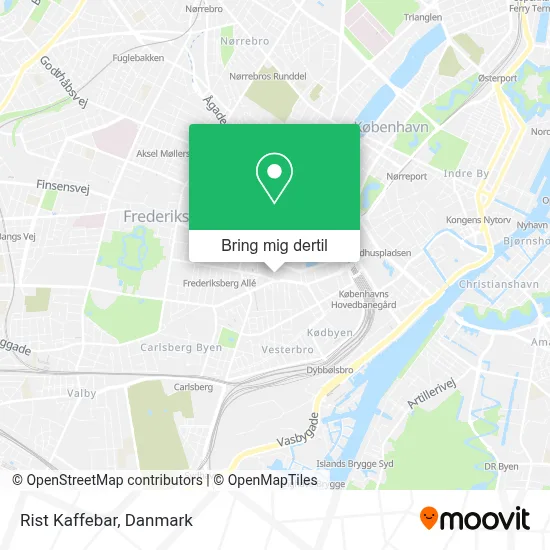 Rist Kaffebar kort