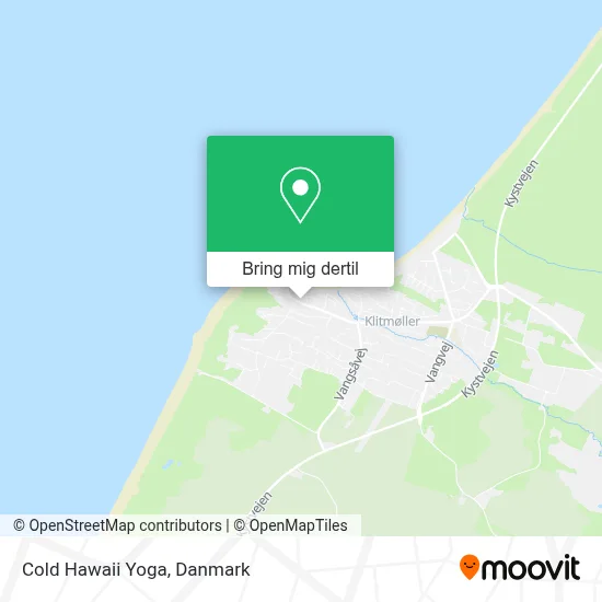 Cold Hawaii Yoga kort