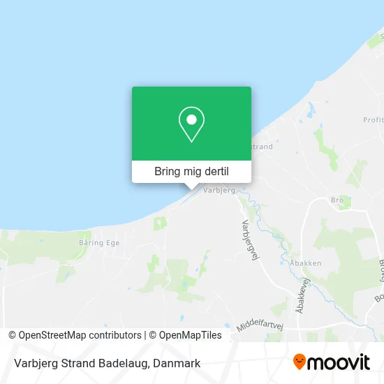 Varbjerg Strand Badelaug kort