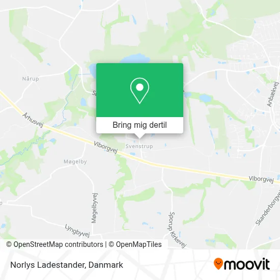 Norlys Ladestander kort