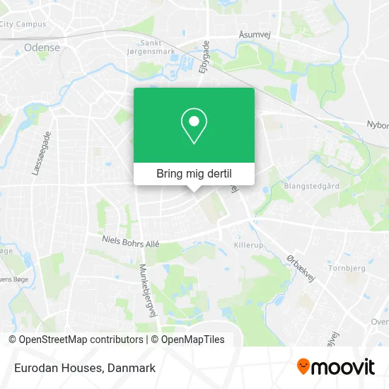 Eurodan Houses kort