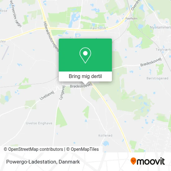 Powergo-Ladestation kort