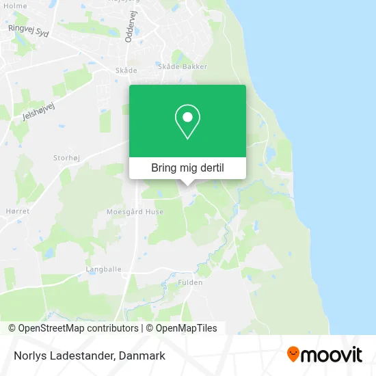 Norlys Ladestander kort
