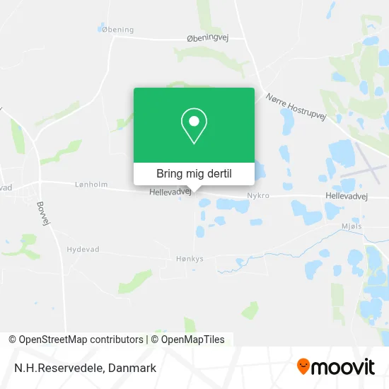 N.H.Reservedele kort