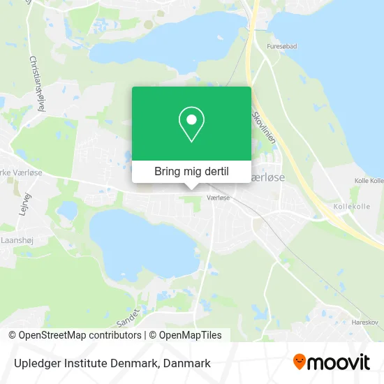 Upledger Institute Denmark kort