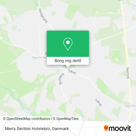 Men's Section Holstebro kort