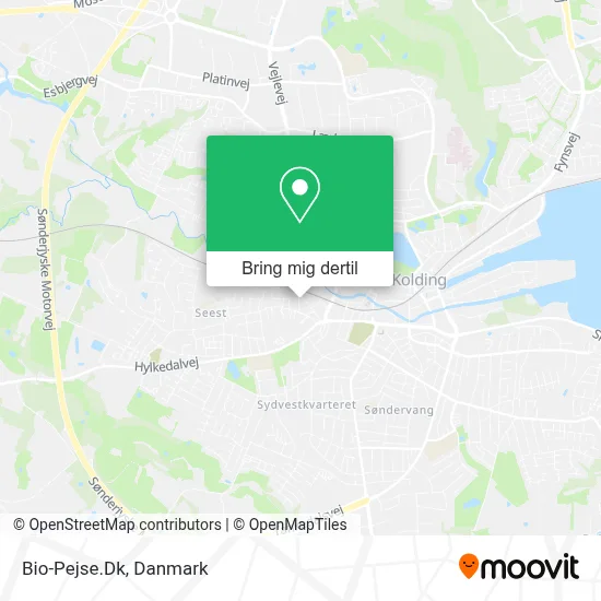 Bio-Pejse.Dk kort