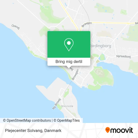 Plejecenter Solvang kort