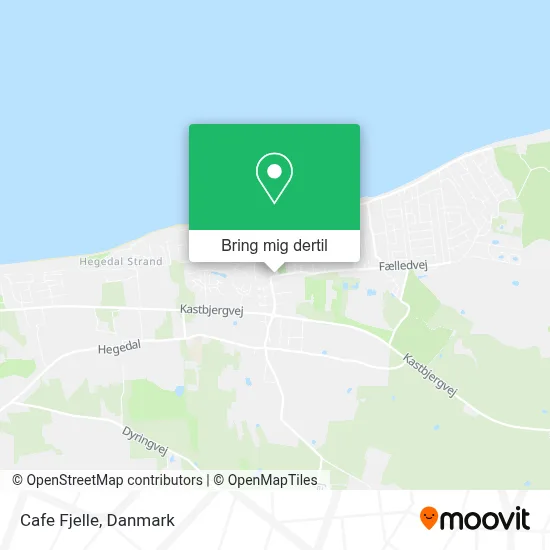 Cafe Fjelle kort