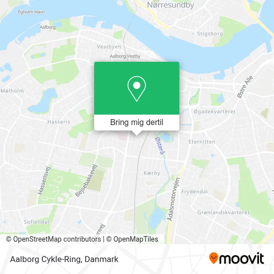Aalborg Cykle-Ring kort