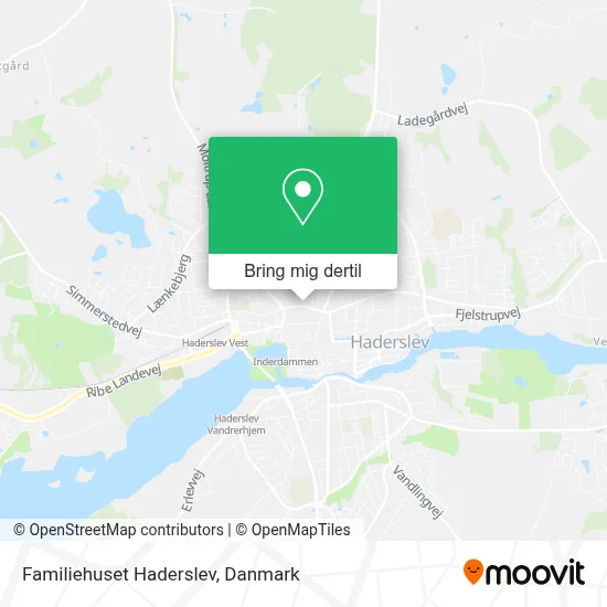 Familiehuset Haderslev kort