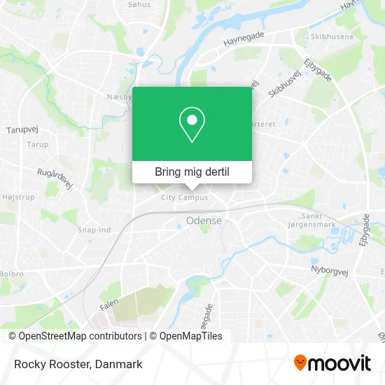 Rocky Rooster kort