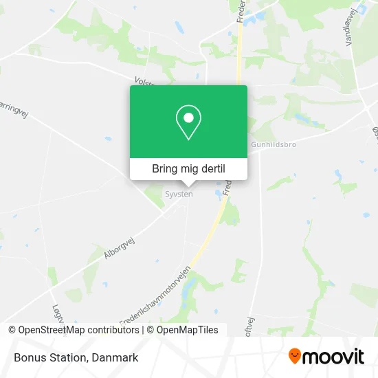 Bonus Station kort