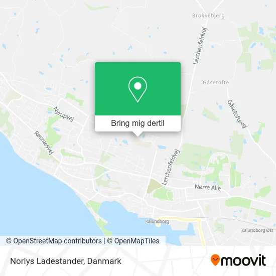 Norlys Ladestander kort
