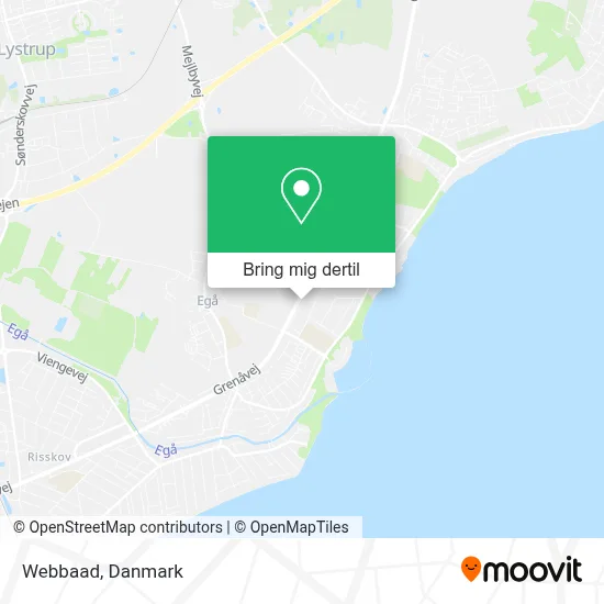 Webbaad kort