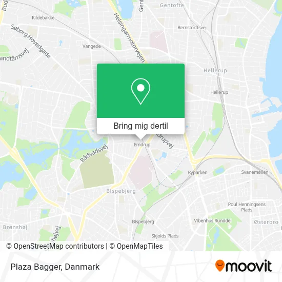 Plaza Bagger kort