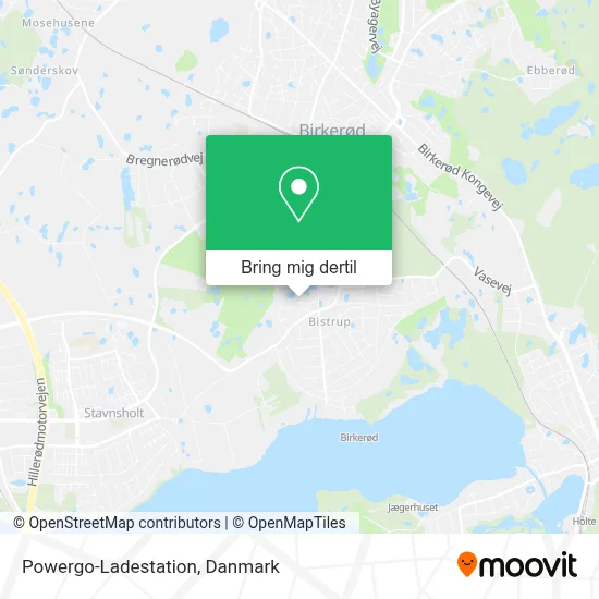 Powergo-Ladestation kort