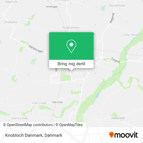 Knobloch Danmark kort