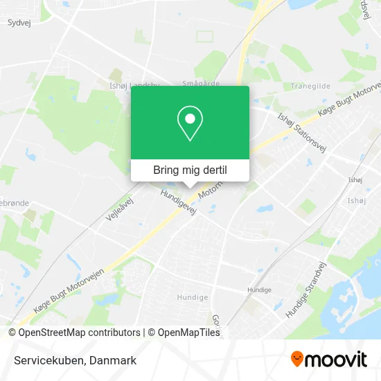 Servicekuben kort