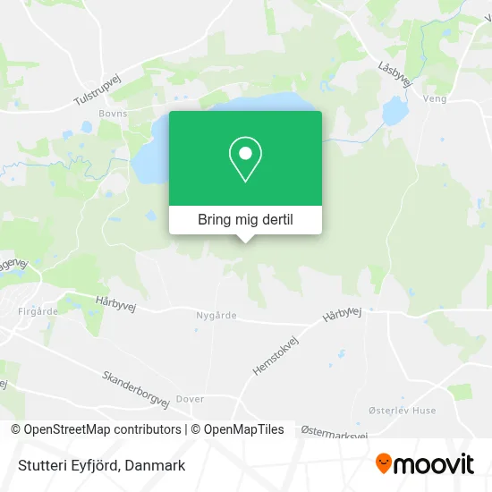 Stutteri Eyfjörd kort