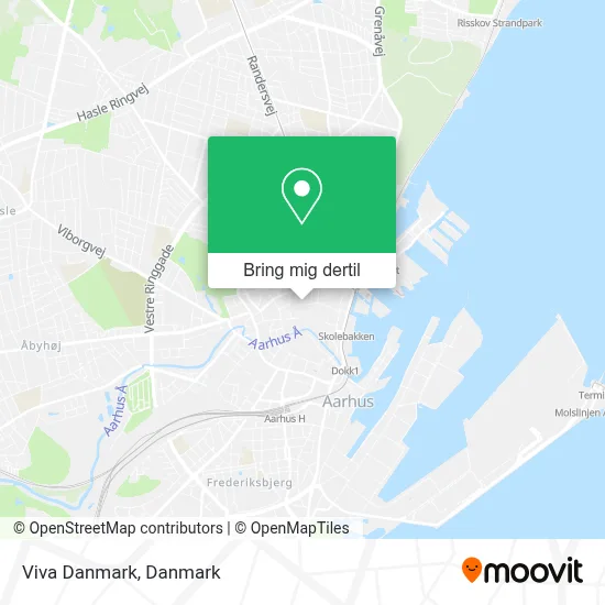 Viva Danmark kort