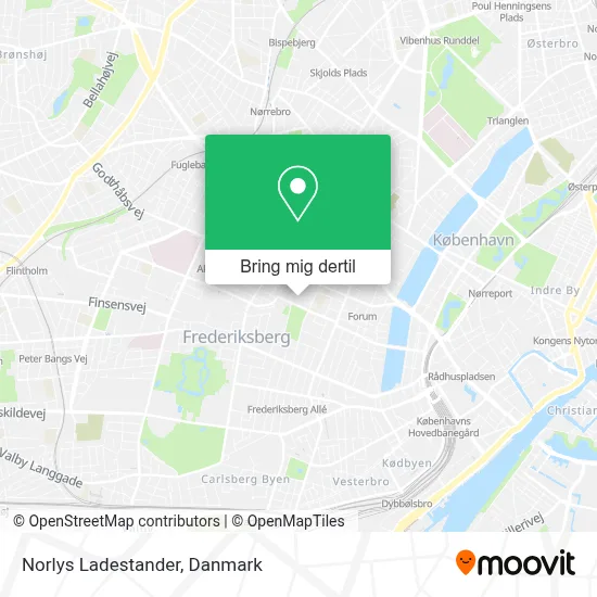 Norlys Ladestander kort