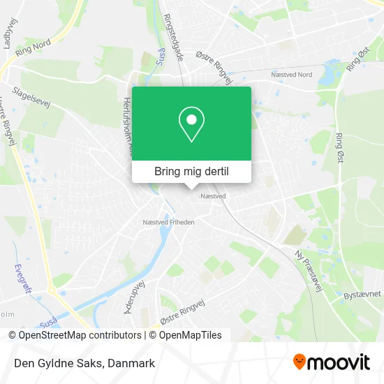 Den Gyldne Saks kort