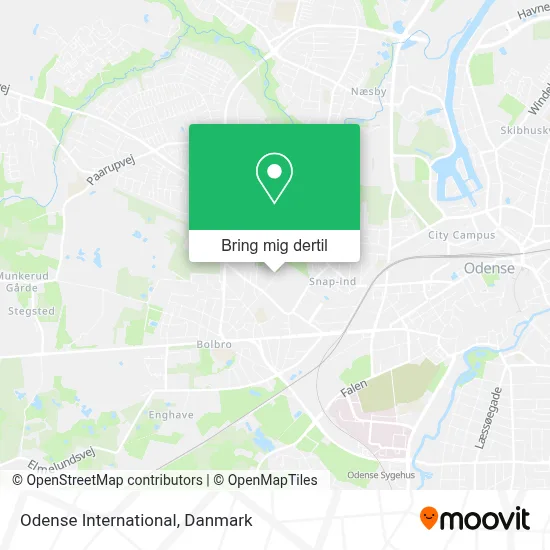 Odense International kort