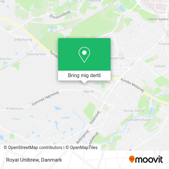 Royal Unibrew kort