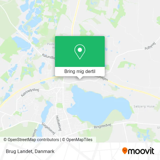 Brug Landet kort