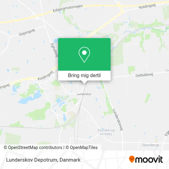 Lunderskov Depotrum kort