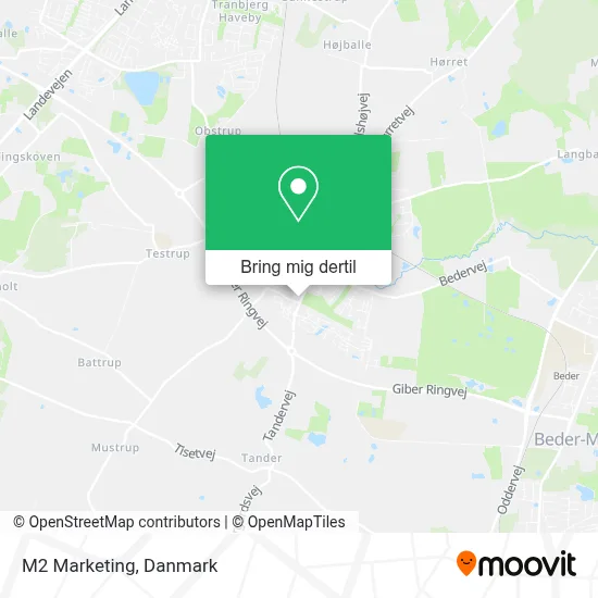 M2 Marketing kort