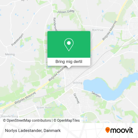 Norlys Ladestander kort