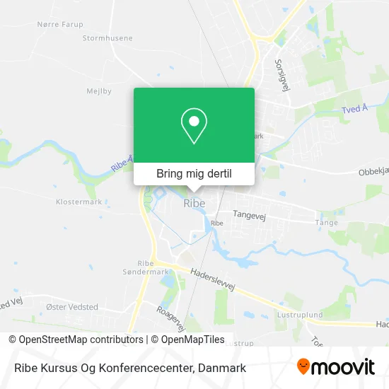 Ribe Kursus Og Konferencecenter kort