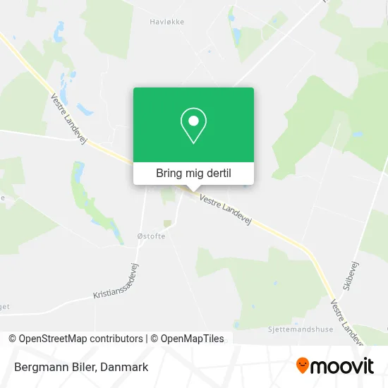 Bergmann Biler kort