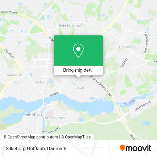 Silkeborg Golfklub kort