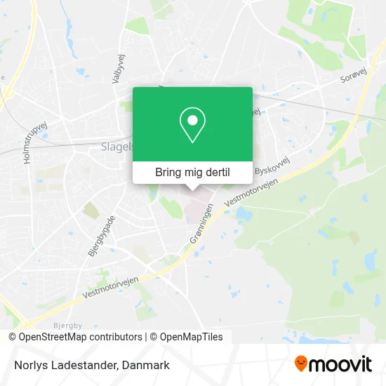 Norlys Ladestander kort