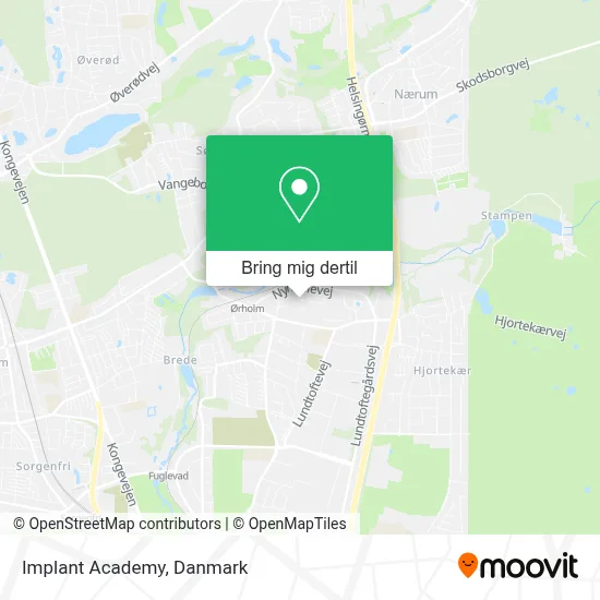 Implant Academy kort