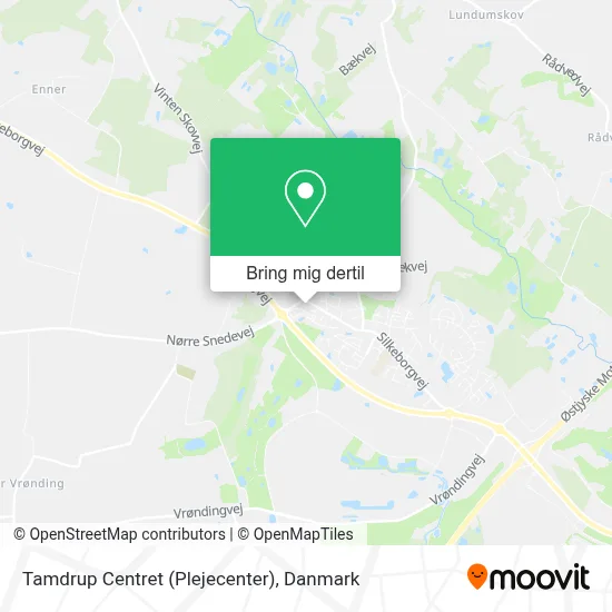 Tamdrup Centret (Plejecenter) kort
