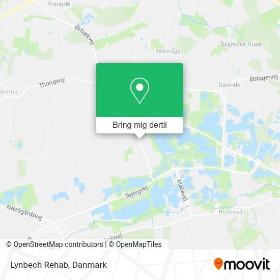 Lynbech Rehab kort