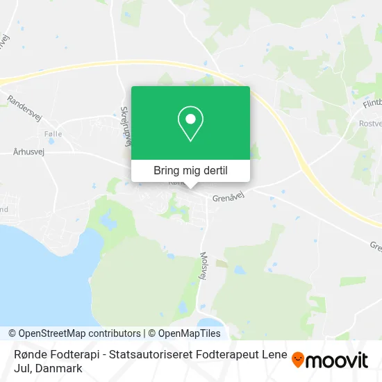 Rønde Fodterapi - Statsautoriseret Fodterapeut Lene Jul kort