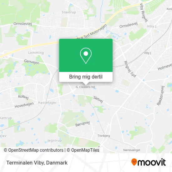 Terminalen Viby kort