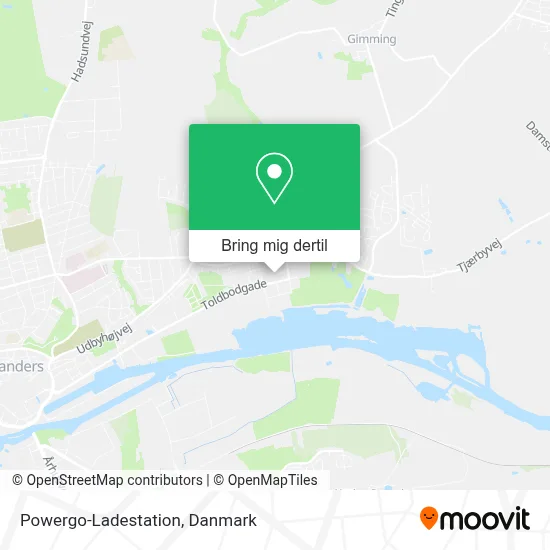 Powergo-Ladestation kort
