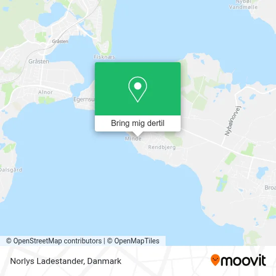 Norlys Ladestander kort
