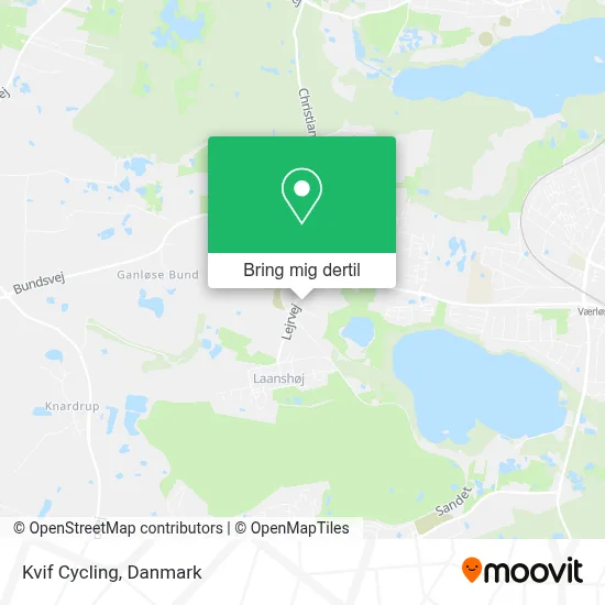 Kvif Cycling kort