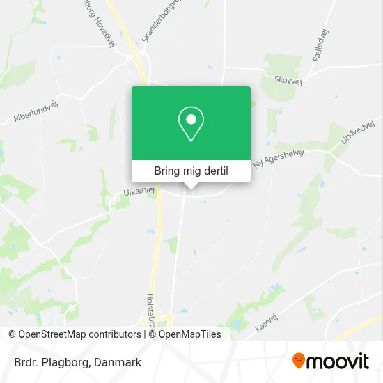 Brdr. Plagborg kort